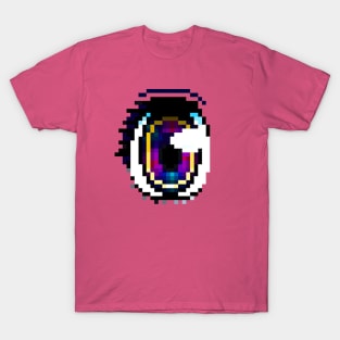 BRIGHT PIXEL ANIME EYE T-Shirt